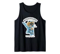 Mississippi The Hospitality State Pride Southern Charm Tank Top