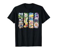 Mississippi Travel Watercolor Scenes Collage T-Shirt