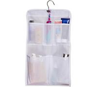 MISSLO Shower Caddy Organizer 5 Pockets Roll up Hanging Bathroom Accessories Storage for Camper, RV, Gym, Cruise, Cabin, College Dorm Shower, Small