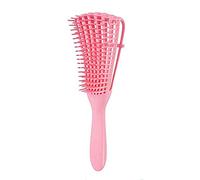 MISSLOOK Detangler Hair Comb Brush for Adults and Kids Wet & Dry Hair, Removes Knots and Tangles Pain Free (Pink)
