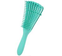 MISSLOOK Detangler Hair Comb Brush for Adults and Kids Wet & Dry Hair, Removes Knots and Tangles Pain Free (Green)