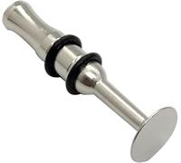Missmore Brass Instrument Embouchure Training Device, Mouthpiece Strength Trainer, Silver