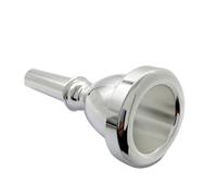 Missmore Premium Silver Plated Tuba Mouthpiece SIize 22- Enhance Your Performance with Superior Sound Quality and Durability