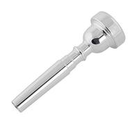 Missmore Silver Trumpet Mouthpiece 3C 5C 7C Size Instrument Accessory for Bach (5C-Silver)