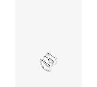 Missoma Missoma Harris Reed Self Love Silver-Plated Stacking Rings Silver O