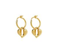 Missoma Molten Heart 18k Gold Vermeil Hoop Earrings - One Size