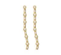 Missoma X Lucy Williams 18ct Gold Vermeil Drop Earrings - One Size