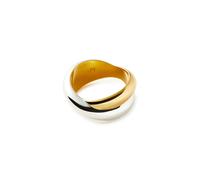 Missoma X Lucy Williams Chunky Entwine Ring - Gold - L