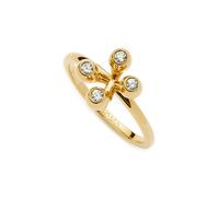 Missoma X The Flag Twins Atom 18kt Gold Vermeil Ring - N (UK N / US 6.75)