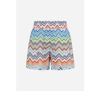 Missoni Boys Zigzag Swim Shorts in Multicolour - Multicoloured - 6 Yrs