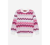 Missoni Girls Zigzag Jumper in Pink - Multicoloured - 12 Yrs