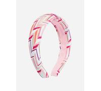 Missoni Girls Zigzag Knit Headband in Pink - Pink - One size