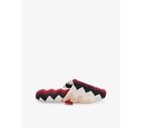 Missoni Home Missoni Home Best Zigzag-Pattern Cotton-Terry Slippers Red Multicolor M