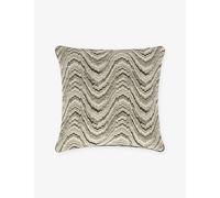 Missoni Home Missoni Home Ortigia Zigzag-Pattern Jacquard Cushion 40cm x 40cm Black White