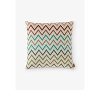 Missoni Home Missoni Home Watamu Zigzag-Pattern Cotton-Blend Cushion 40cm x 40cm Multicolor