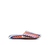 Missoni Home zigzag-motif slippers - Blue S-M-L