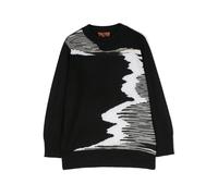 Missoni Kids intarsia-knit wool jumper - Black 8-10-12