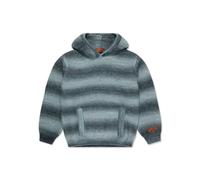 Missoni Kids ombré-effect striped knitted hoodie - Grey 12