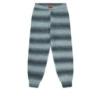 Missoni Kids ombré-effect striped knitted trousers - Grey 8-10-12-14