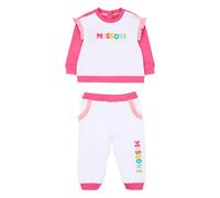 Missoni Kids ruffled-detail tracksuit - White 3 mth-9 mth-18 mth-36 mth