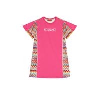 Missoni Kids zig zag dress - Pink 4-6-8-10-12-14