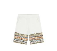 Missoni Kids zig-zag shorts - White 4-6-8