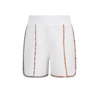 Missoni Kids zig-zag-trim shorts - White 4-10