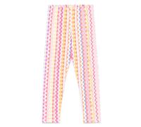 Missoni Kids zigzag-pattern leggings - Pink 12-13-14