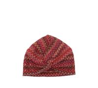 Missoni Kids zigzag-woven turban - Red II