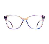Missoni MIS 0013 Womens Transparent Striped Purple Glasses