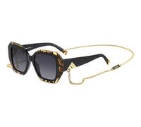 Missoni MIS 0168/G/S WR7/9O Woman Sunglasses Acetate Black / Havana Grey Squared Shaded