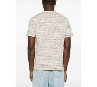 Missoni Slub Stripe Print T-Shirt in Multicoloured - M - Multicoloured
