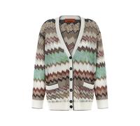 MISSONI Snake Lamé Viscose Cardigan M