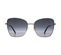 Missoni Sunglasses MIS 0138/S 000 9O Rose Gold Dark Grey Gradient