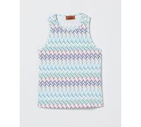 MISSONI Top Kids color Gnawed Blue - Size: 10 - female
