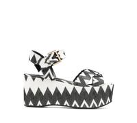 Missoni Wave 80mm Lurex sandals - Black 36-39