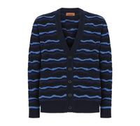 Missoni wave-pattern cardigan - Blue 48