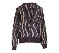 Missoni wave pattern knit cardigan - Brown 42-44