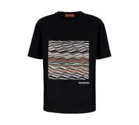 Missoni wave-pattern T-shirt - Black S