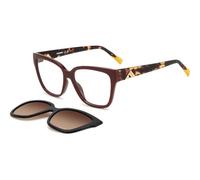 Missoni Woman Missoni MIS 0179/CS LHF/LA Optical frames Acetate Bordeaux Brown Squared Polarized Clip-on