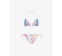 Missoni Womens Blue Tones Chevron Triangle-cup Bikini 10