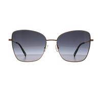 Missoni Women's Cat Eye Rose Gold Dark Grey Gradient MIS 0138/S Missoni Gold One Size