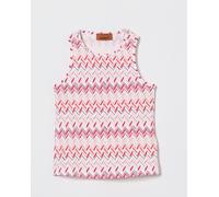 MISSONI Zigzag Pattern Jersey Sleeveless Top - Size: 12 - female