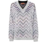 Missoni zigzag sequin-embellished jumper - Grey 44