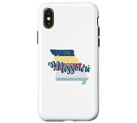 Missouri American State Outline Map USA Case for iPhone X/XS