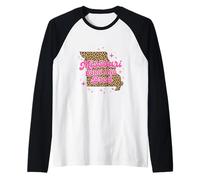 Missouri Born and Bred Leopard Print Raglan Baseball Tee
