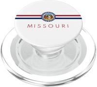 Missouri Flag Bold Patriotic Local Missourian Show Me State PopSockets PopGrip for MagSafe