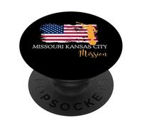Missouri Kansas City Mission Missionary Pride Design PopSockets Adhesive PopGrip