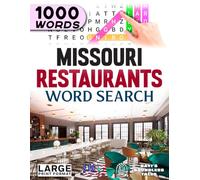 Missouri Restaurants Word Search: Large Print