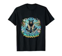 Missouri River Bear Nature Heritage Scenic T-Shirt